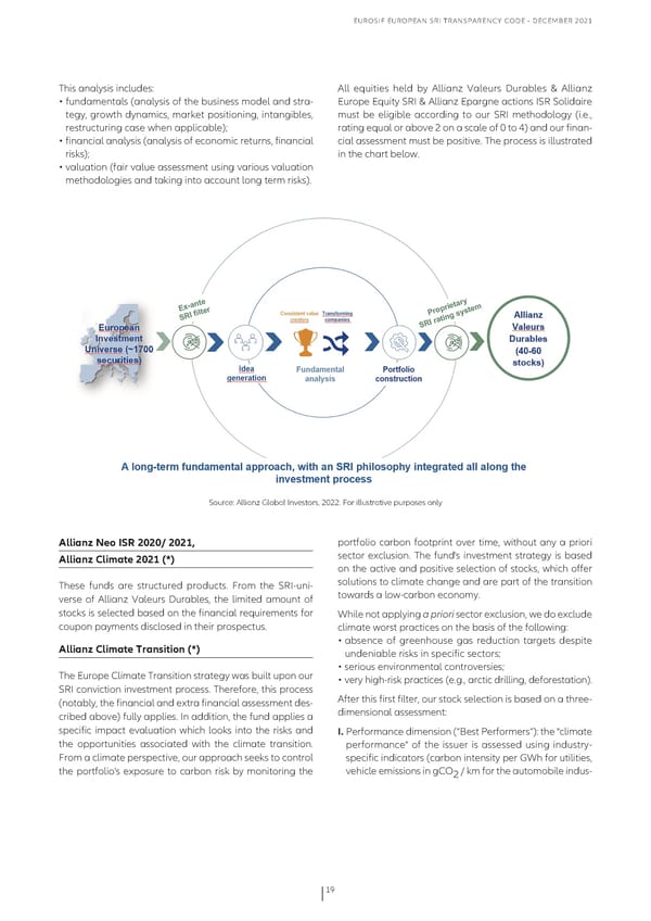 Eurosif European SRI Transparency Code - Page 19