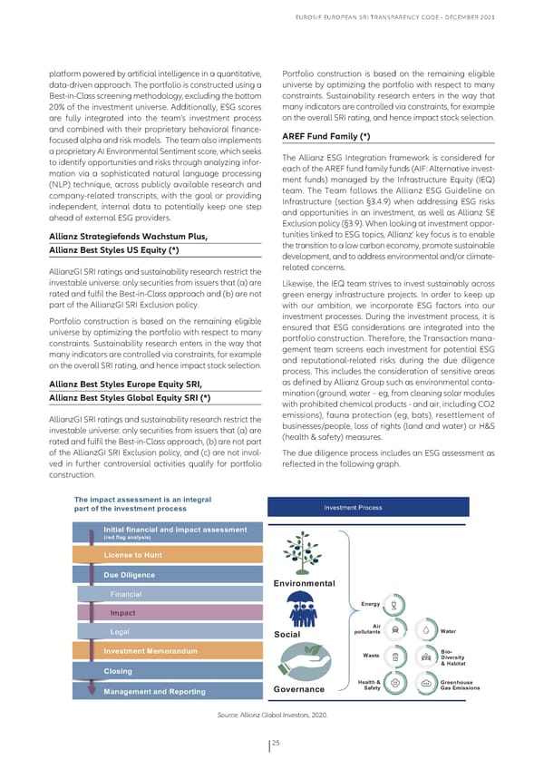 Eurosif European SRI Transparency Code - Page 25