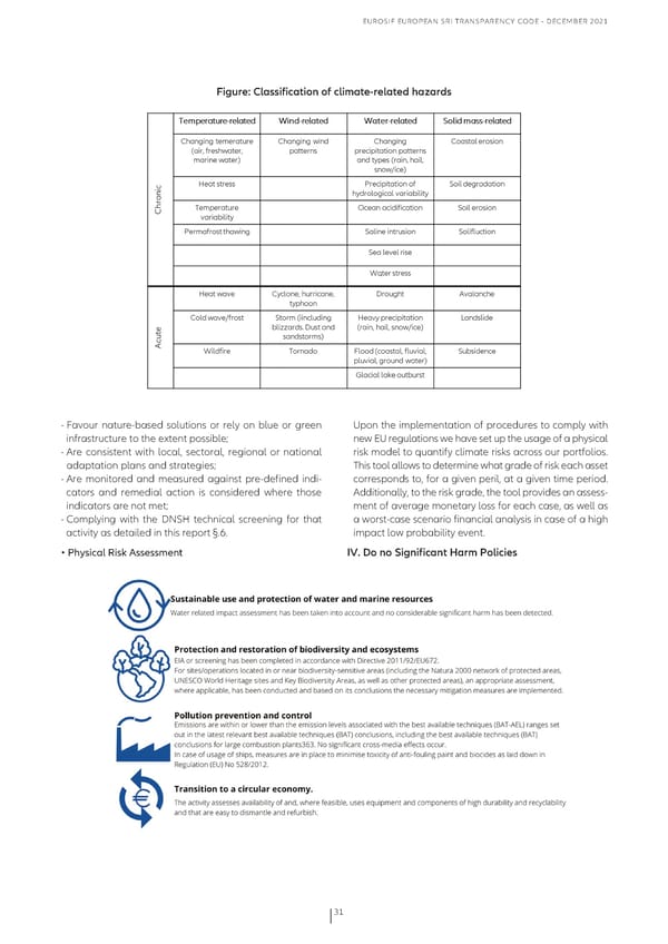 Eurosif European SRI Transparency Code - Page 31