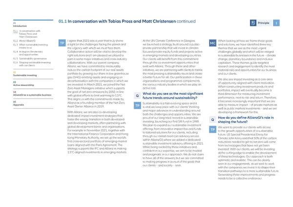 Allianz GI Sustainability and Stewardship Report 2021 - Page 6