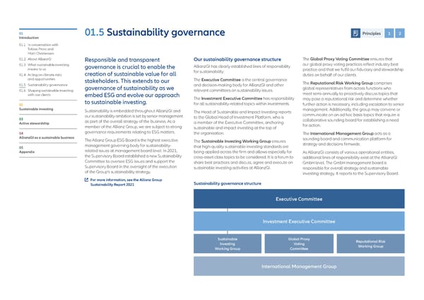Allianz GI Sustainability and Stewardship Report 2021 - Page 15