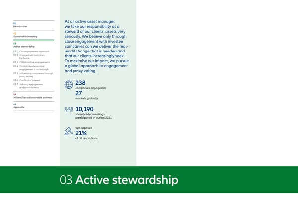 Allianz GI Sustainability and Stewardship Report 2021 - Page 41