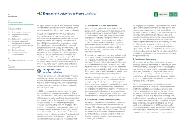 Allianz GI Sustainability and Stewardship Report 2021 - Page 47