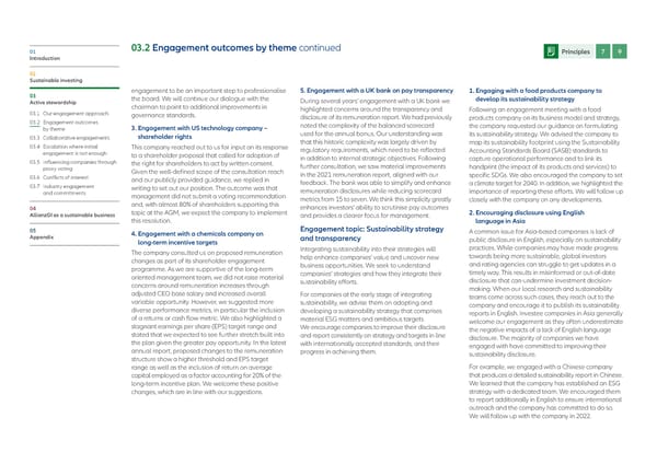 Allianz GI Sustainability and Stewardship Report 2021 - Page 49