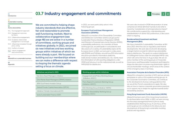 Allianz GI Sustainability and Stewardship Report 2021 - Page 61