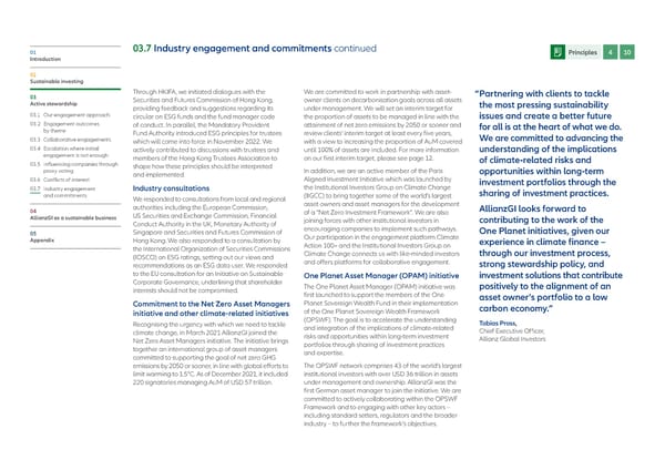 Allianz GI Sustainability and Stewardship Report 2021 - Page 62