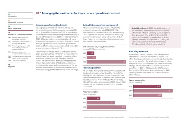 Allianz GI Sustainability and Stewardship Report 2021 - Page 72