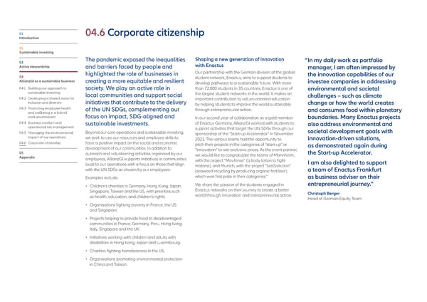 Allianz GI Sustainability and Stewardship Report 2021 - Page 74