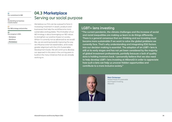 Inclusion & Diversity Report - Page 39