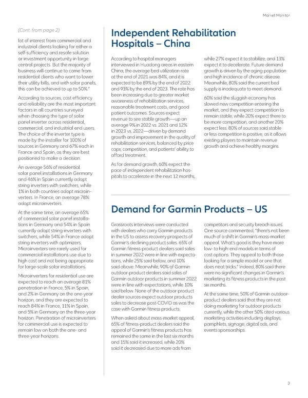 Market Monitor, Issue 01 | 2023 - Page 3