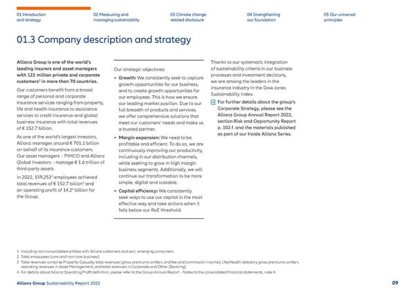 Sustainability Report 2022 | Allianz - Page 10