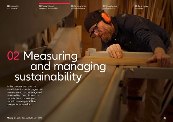 Sustainability Report 2022 | Allianz - Page 26