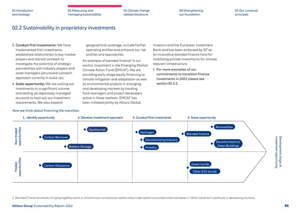 Sustainability Report 2022 | Allianz - Page 47