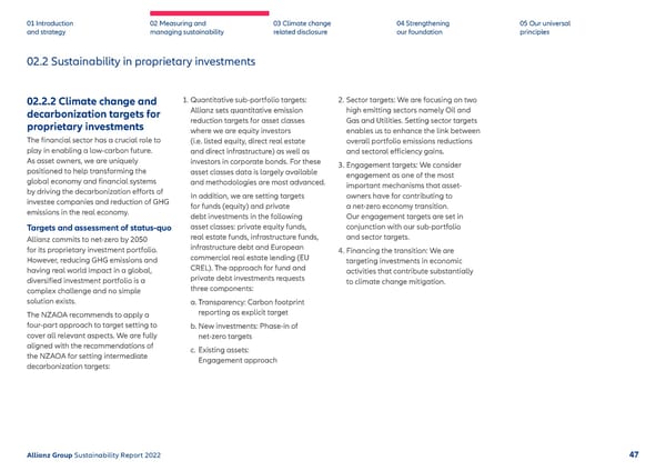 Sustainability Report 2022 | Allianz - Page 48