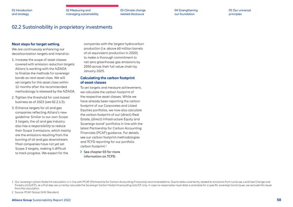 Sustainability Report 2022 | Allianz - Page 51