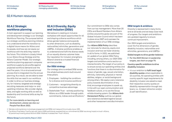 Sustainability Report 2022 | Allianz - Page 69