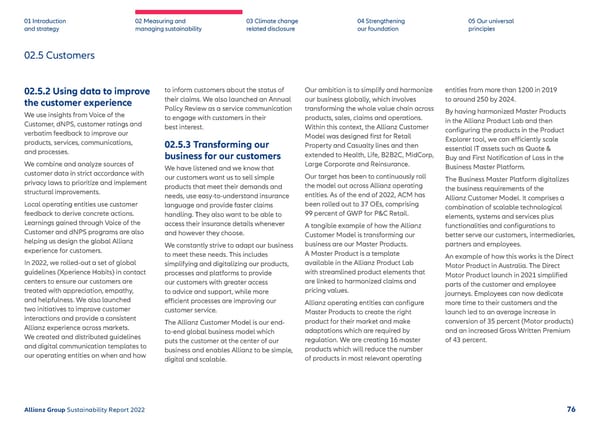 Sustainability Report 2022 | Allianz - Page 77