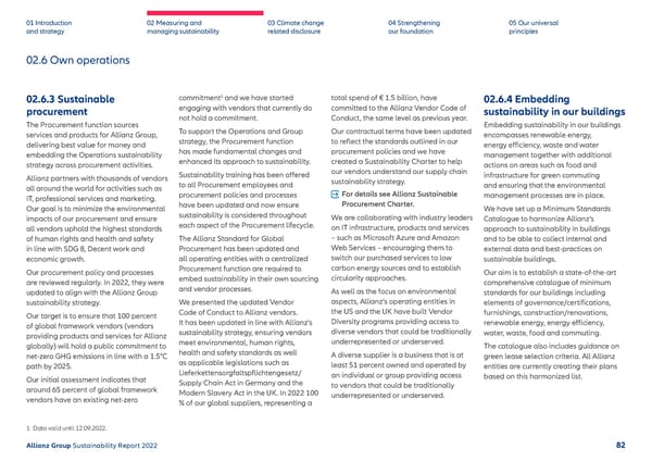 Sustainability Report 2022 | Allianz - Page 83