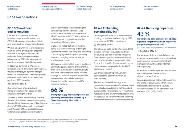 Sustainability Report 2022 | Allianz - Page 85