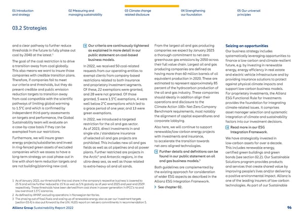 Sustainability Report 2022 | Allianz - Page 97