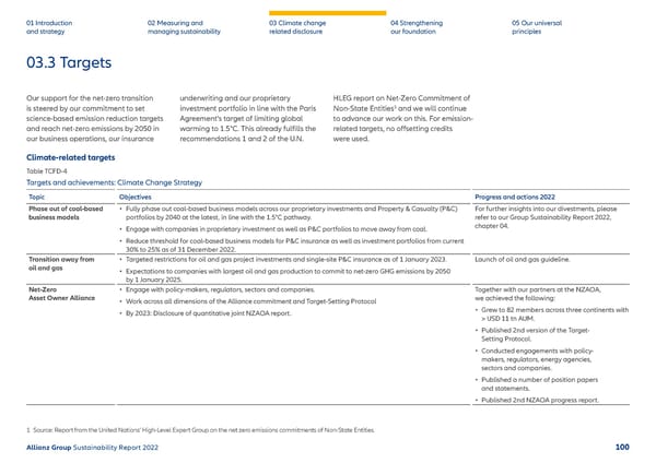 Sustainability Report 2022 | Allianz - Page 101