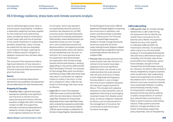 Sustainability Report 2022 | Allianz - Page 106