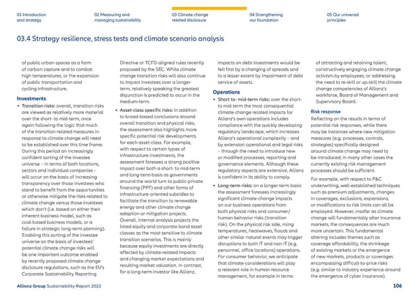 Sustainability Report 2022 | Allianz - Page 107