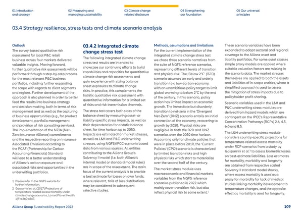 Sustainability Report 2022 | Allianz - Page 110