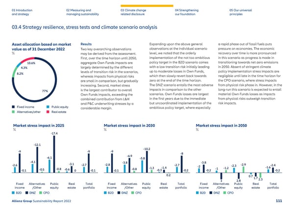 Sustainability Report 2022 | Allianz - Page 112