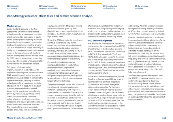 Sustainability Report 2022 | Allianz - Page 113