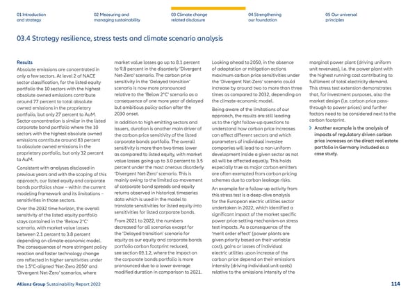 Sustainability Report 2022 | Allianz - Page 115