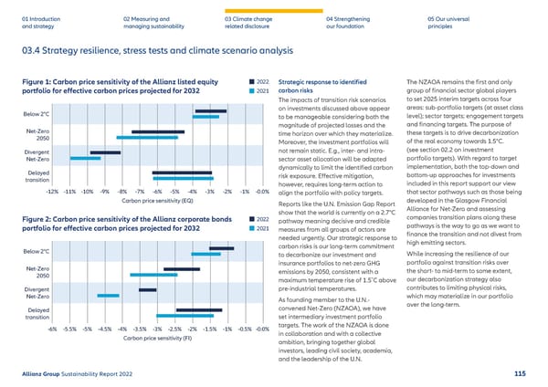 Sustainability Report 2022 | Allianz - Page 116