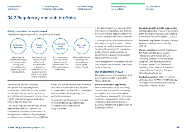 Sustainability Report 2022 | Allianz - Page 125