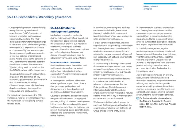 Sustainability Report 2022 | Allianz - Page 153