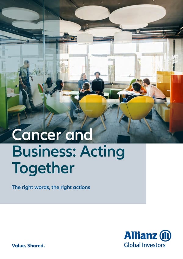 Cancer and Business: Acting Together - Page 1