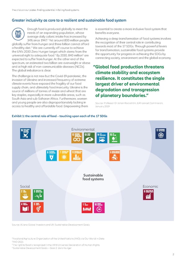 The crisis on our plates: finding potential in failing food systems - Page 2