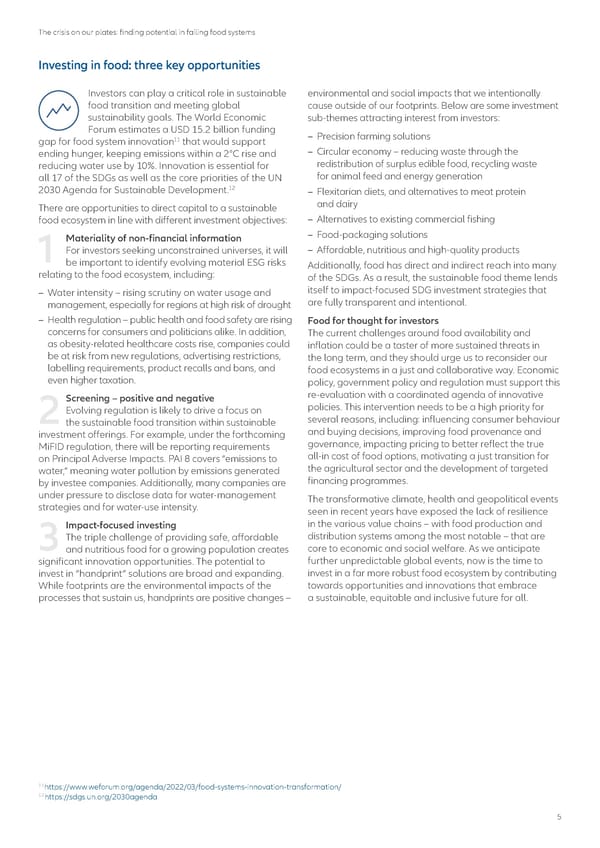 The crisis on our plates: finding potential in failing food systems - Page 5