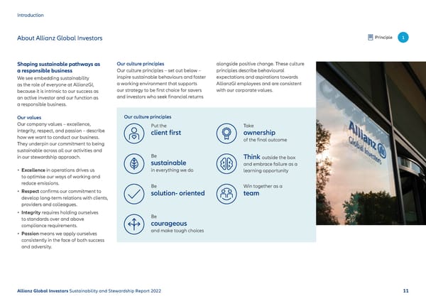 Sustainability & Stewardship Report | AllianzGI - Page 12