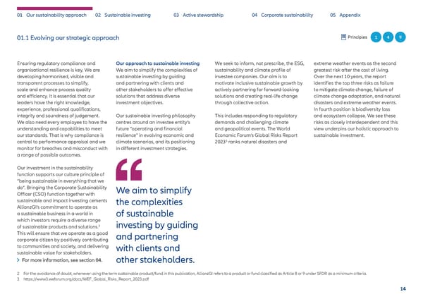 Sustainability & Stewardship Report | AllianzGI - Page 15