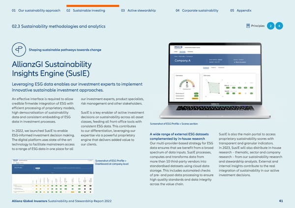 Sustainability & Stewardship Report | AllianzGI - Page 42
