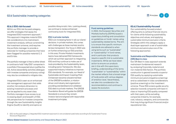 Sustainability & Stewardship Report | AllianzGI - Page 50