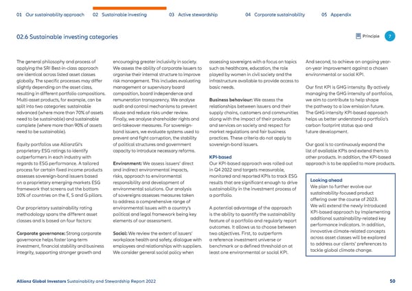 Sustainability & Stewardship Report | AllianzGI - Page 51