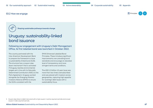 Sustainability & Stewardship Report | AllianzGI - Page 68