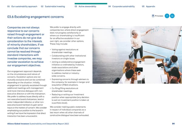 Sustainability & Stewardship Report | AllianzGI - Page 85