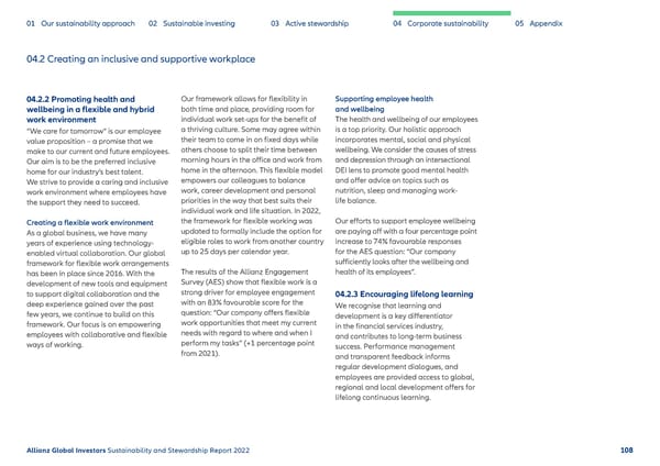 Sustainability & Stewardship Report | AllianzGI - Page 109