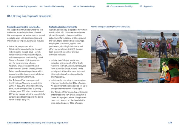 Sustainability & Stewardship Report | AllianzGI - Page 121