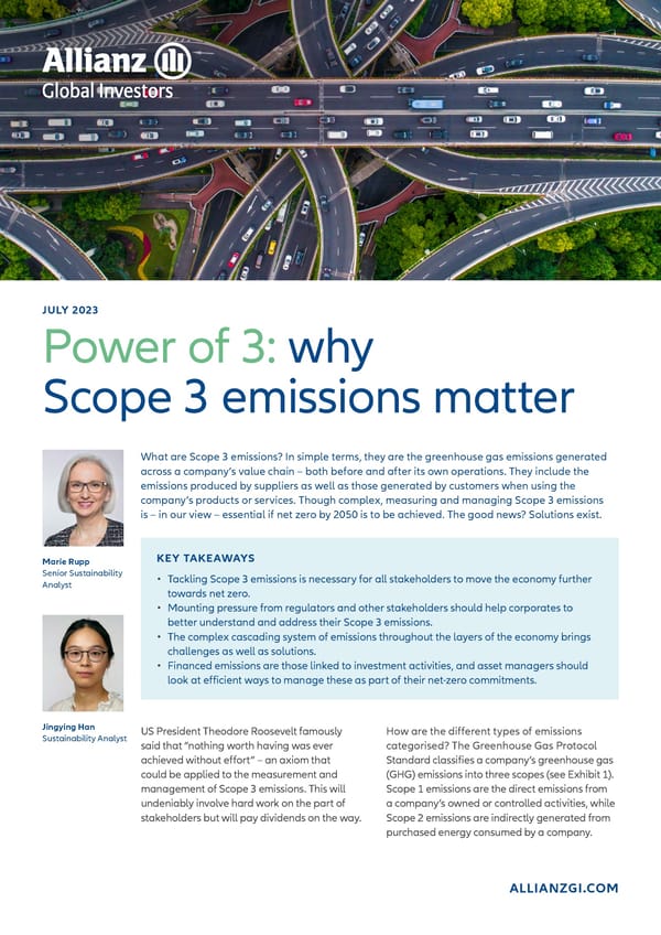 Scope 3 Emissions - Page 1