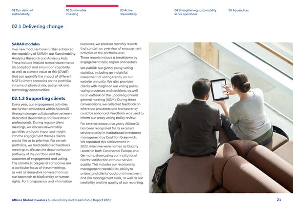 2023 | Sustainability Report - Page 22