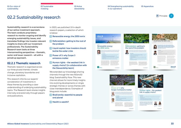 2023 | Sustainability Report - Page 23