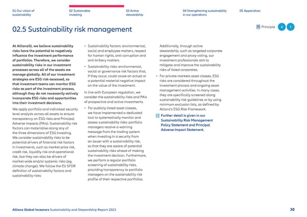 2023 | Sustainability Report - Page 31